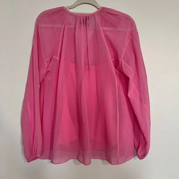 Rag & Bone Bright Pink Top - Picture 6 of 6